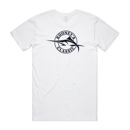Rooney's Classic 2026 – Adult Staple Tee - White