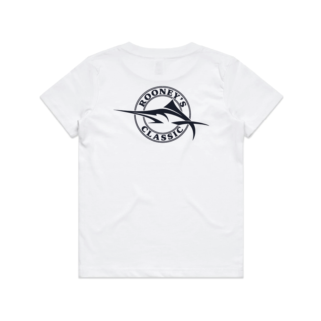 Rooney's Classic 2026 – Youth Staple Tee - White